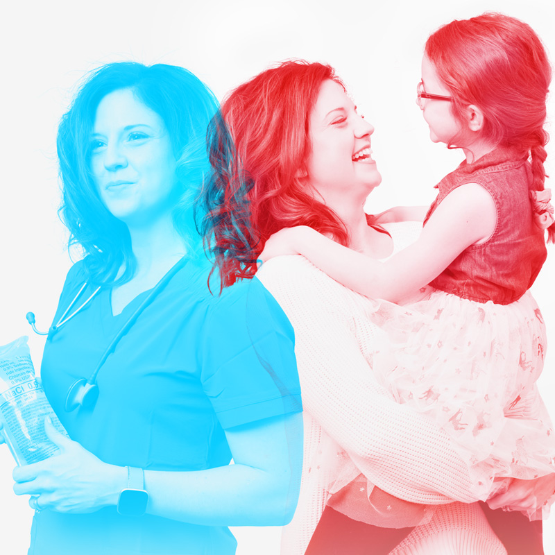 Infirmière auxiliaire et maman - Carrières Serenis