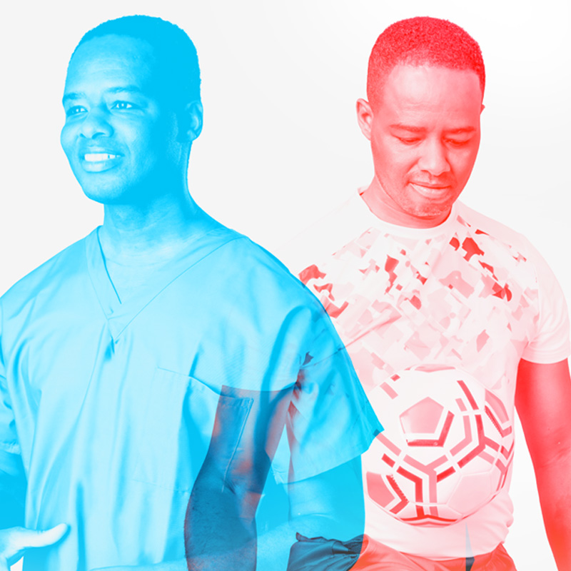 Préposé aux bénéficiaires et joueur de soccer - Carrières Serenis